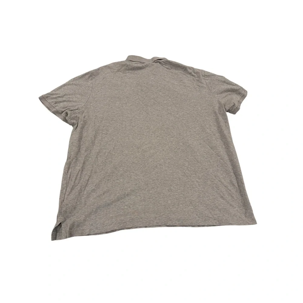 Polo Ralph Lauren Mens XXL Classic Fit Heather Gray Cotton Polo Shirt